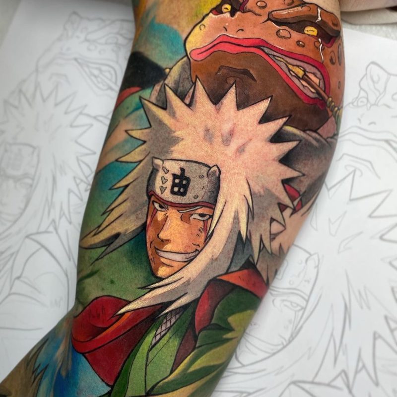 Jiraiya-naruto-anime-tattoo